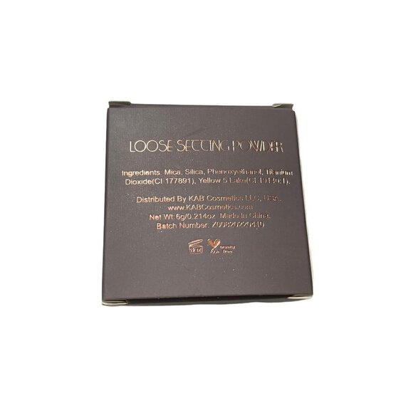 KAB Cosmetics BNIB Translucent 12 Hour Wear Matte Finish Loose Setting Powder - Picture 4 of 7